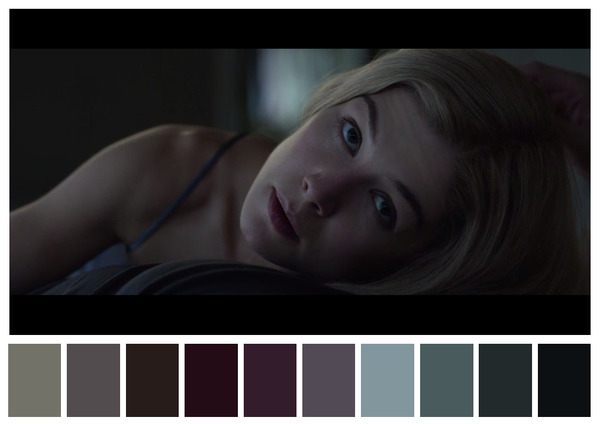 Color Palette in David Fincher's film "Gone Girl"
