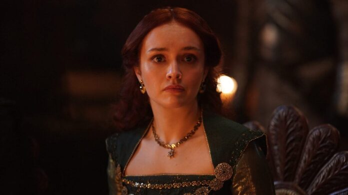 House Of The Dragon Episode 8 Ending Aegon Dream Explained 2022 Olivia Cooke as Alicent Hightower