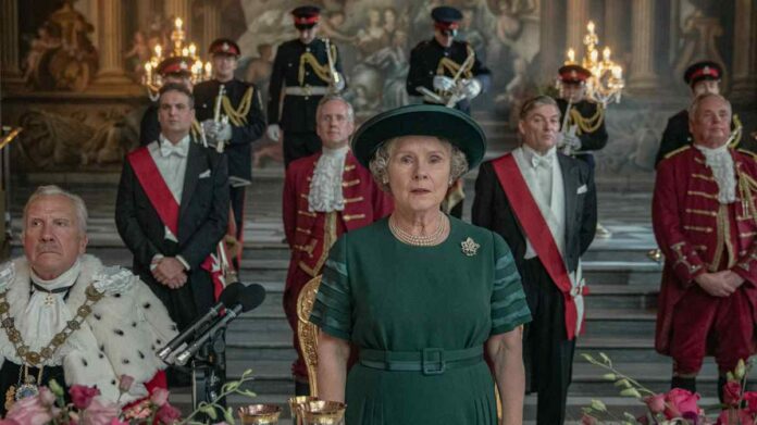 The Crown Season 5 Episode 4 Ending Explained 2022 Imelda Staunton Imelda Staunton as Queen Elizabeth II