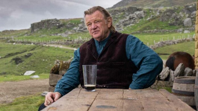 The Banshees Of Inisherin Ending Explained 2022 Brendan Gleeson as Colm Doherty