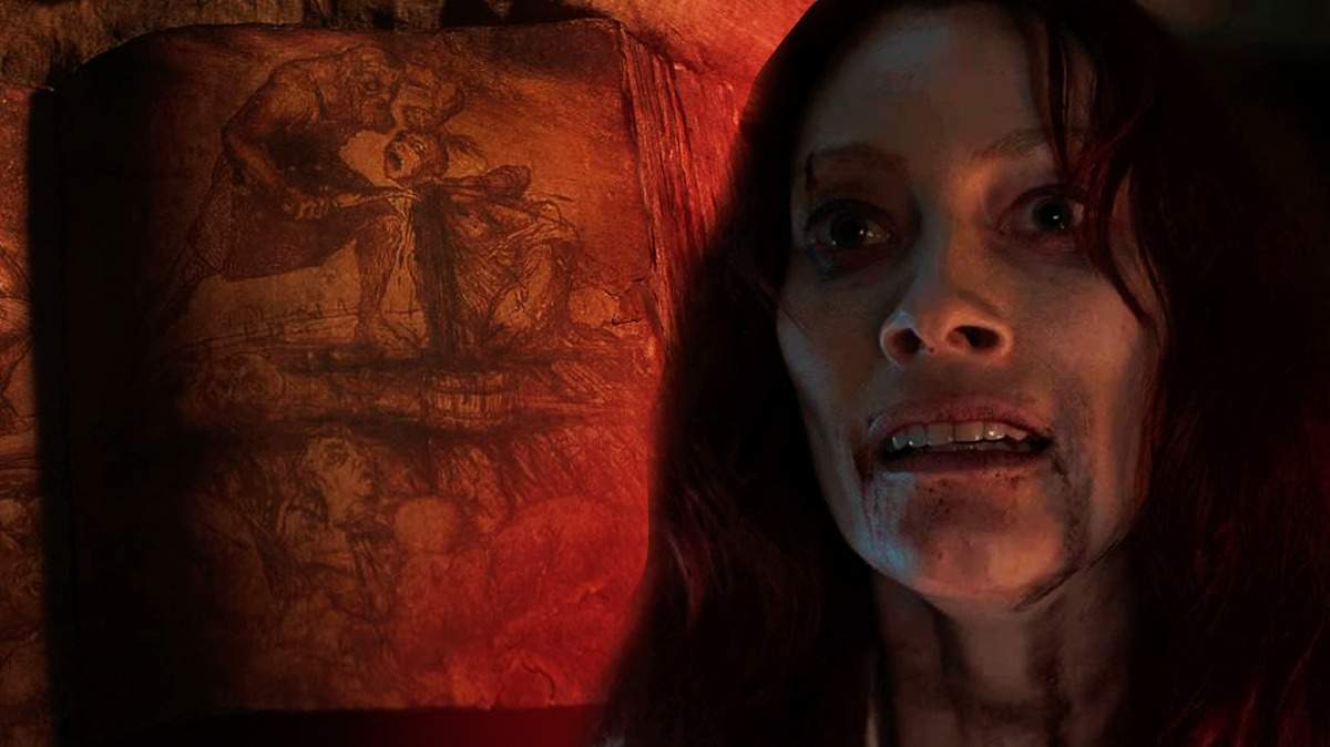 Evil Dead Rise's New Book & Horrifying Deadite Monster Explained