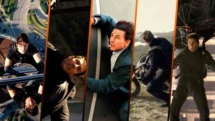 Mission Impossible Franchise Major Action Scenes Explained 2023 Tom Cruise As Ethan Hunt