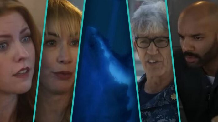 Megalodon The Frenzy Ending Explained and Movie Summary Kristy, Dr. Riley, Megalodon, Keith and Kurt