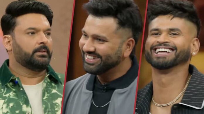 The Great Indian Kapil Show Review Rohit Sharma and Shreyas Iyer